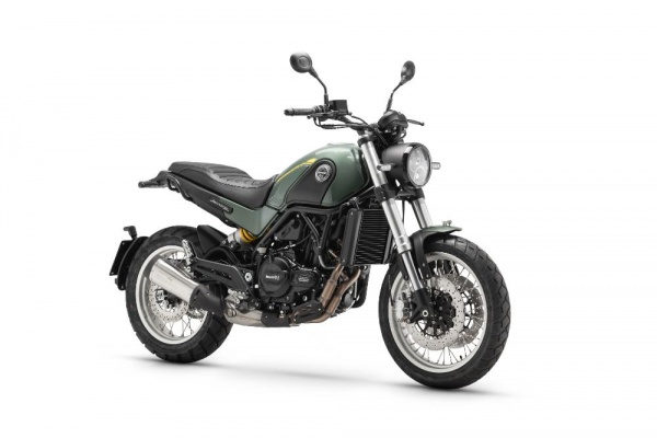 Benelli Leoncino 500 Trail - Matná Tmavá Šedá