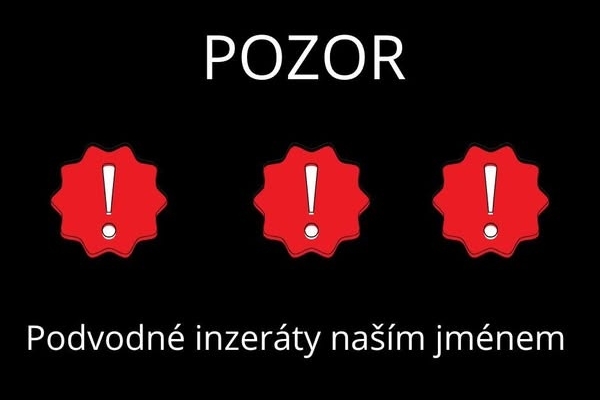 !!!!! POZOR NA PODVOD !!!!